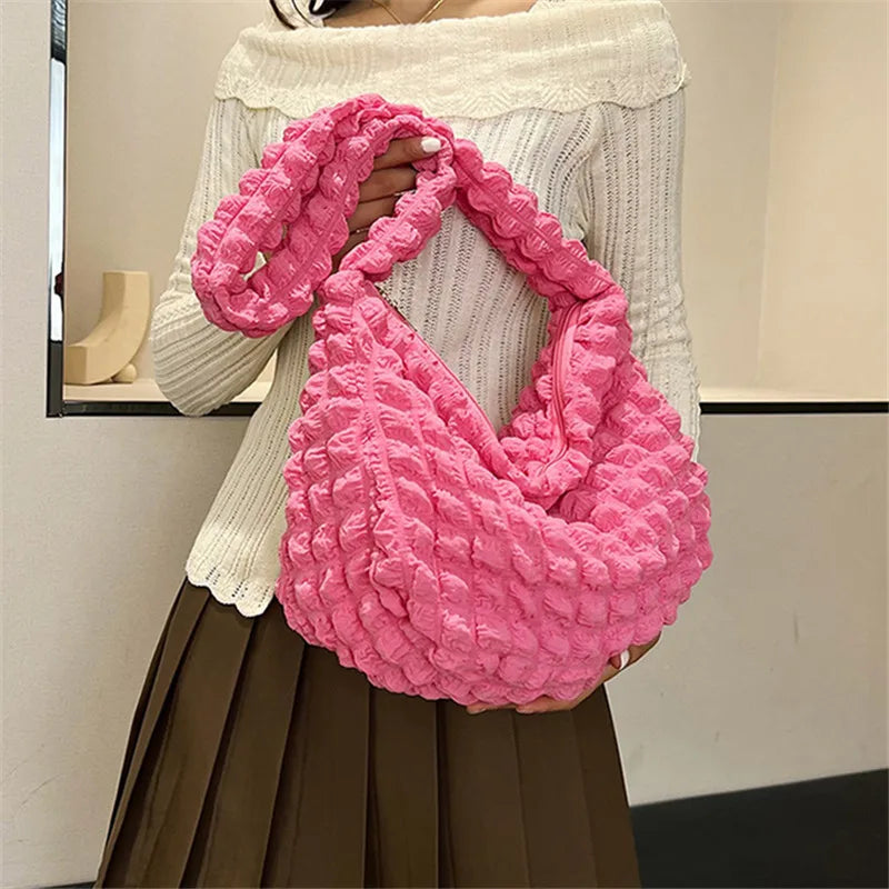 crossbody-bag-with-pleated-design-embroidered-plaid-shoulder-bag-underarm-bags-simple-large-capacity-quilted-tote-bags-for-women