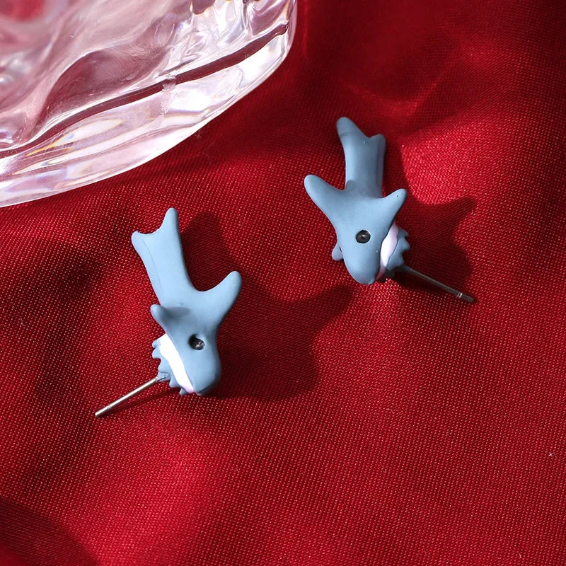 european-and-american-style-adorable-cartoon-animal-earrings-featuring-corgi-white-puppy-whale-dinosaur-shark-motifs-with-s