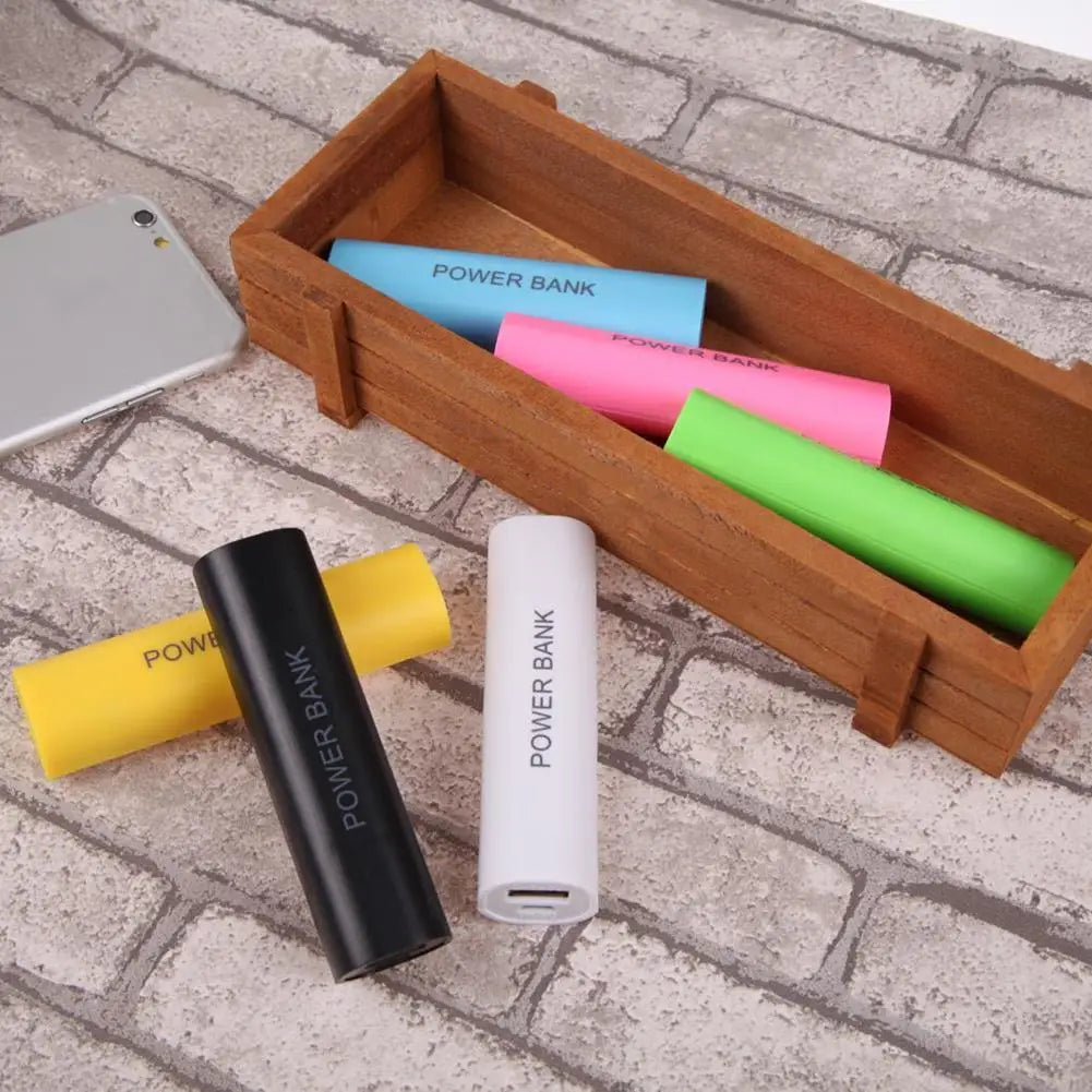 Portable 18650 Mini Power Bank Shell Charging Box