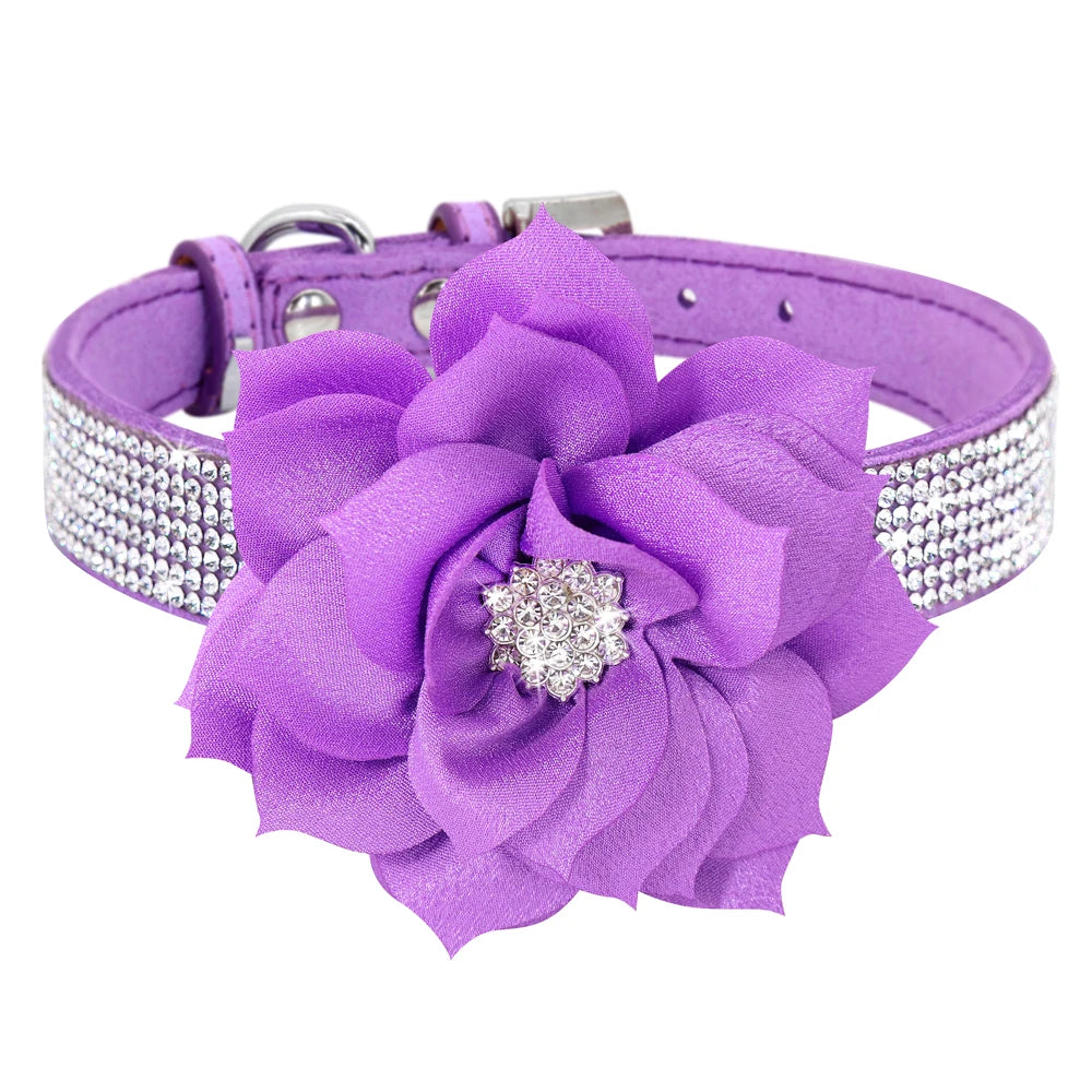 glitter-rhinestone-dog-leather-collar-cute-floral-necklace-pet-120cm-walking-leash-for-small-medium-large-dogs-chihuahua-xs-l