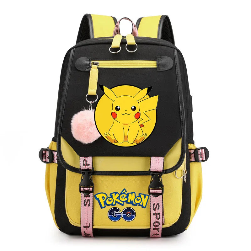 pokemon-pikachu-schoolbag-primary-school-bookbag-large-capacity-kids-backpack-boy-girl-knapsack-high-quality-backpack-laptop-bag