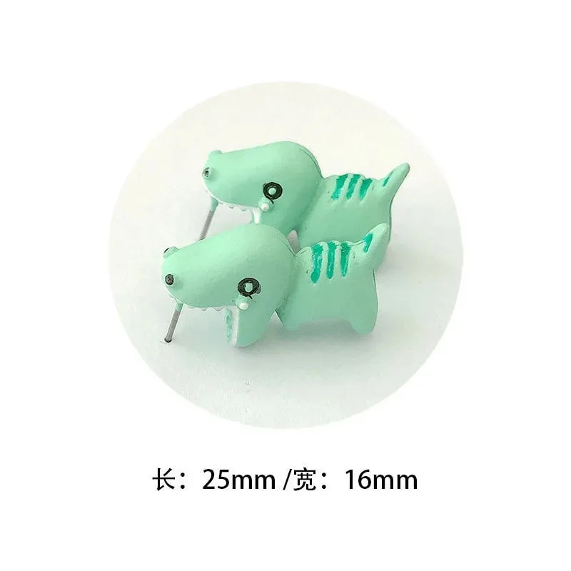 european-and-american-style-adorable-cartoon-animal-earrings-featuring-corgi-white-puppy-whale-dinosaur-shark-motifs-with-s