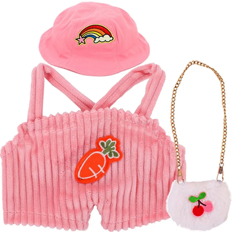 3-pcs-set-kawaii-lalafanfan-clothes-dress-accessories-for-30-cm-plush-toys-birthday-gift