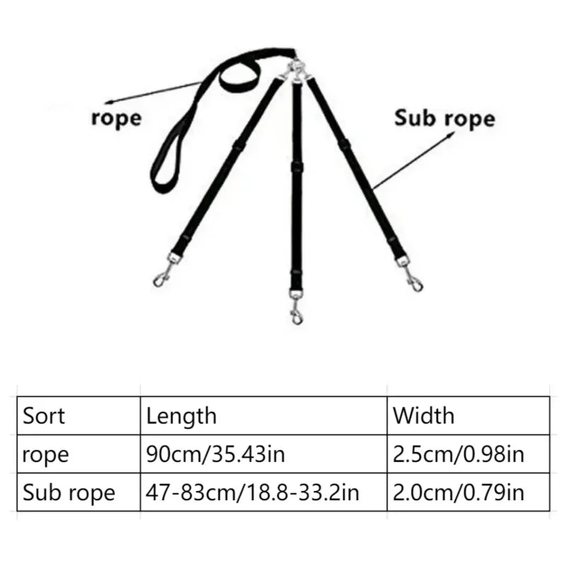 durable-3-in-1-nylon-dog-leash-with-padded-handle-for-outdoor-walking-car-travel-hiking-and-camping-three-way-pet-leash