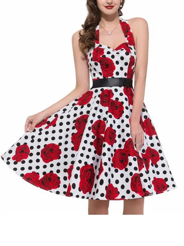 women-polka-dot-print-summer-dress-sexy-retro-white-halter-vintage-dress-robe-femme-pin-up-rockabilly-party-dress