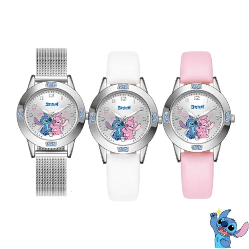 disney-stitch-girls-watches-diamond-quartz-watch-for-women-stich-cartoon-leather-wristwatches-fashion-steel-belt-watch-gift