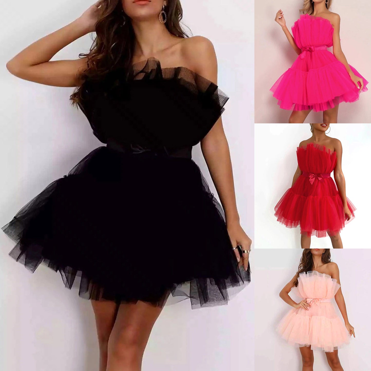 elegant-mesh-tulle-wedding-party-dress-for-women-strapless-off-shoulder-high-waist-evening-gowns-formal-occasion-prom-dresses