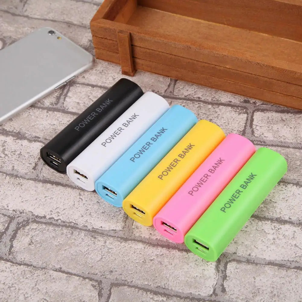 Portable 18650 Mini Power Bank Shell Charging Box
