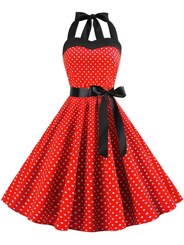 women-polka-dot-print-summer-dress-sexy-retro-white-halter-vintage-dress-robe-femme-pin-up-rockabilly-party-dress
