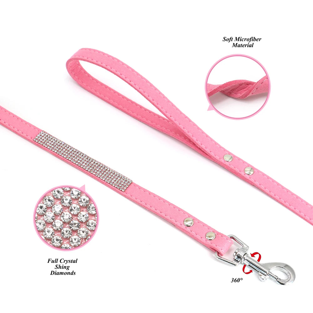 glitter-rhinestone-dog-leather-collar-cute-floral-necklace-pet-120cm-walking-leash-for-small-medium-large-dogs-chihuahua-xs-l