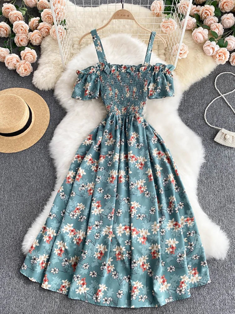 summer-sexy-slash-neck-spaghetti-strap-midi-dress-women-casual-off-shoulder-short-sleeve-vacation-beach-robe-female-clothing