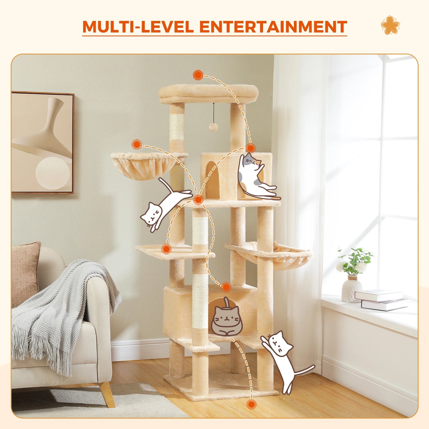 cat-tree-for-indoor-cats-large-adult-cat-tower-with-sisal-covered-scratching-post-super-large-metal-hammock-and-2-big-condos