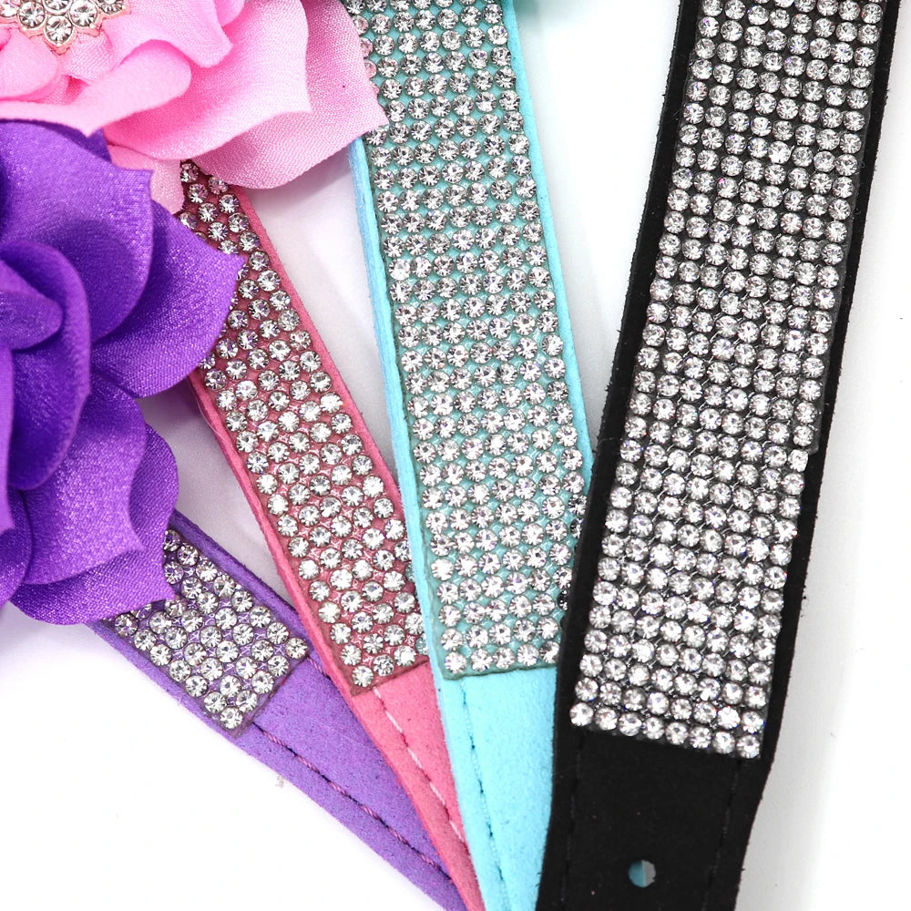 glitter-rhinestone-dog-leather-collar-cute-floral-necklace-pet-120cm-walking-leash-for-small-medium-large-dogs-chihuahua-xs-l